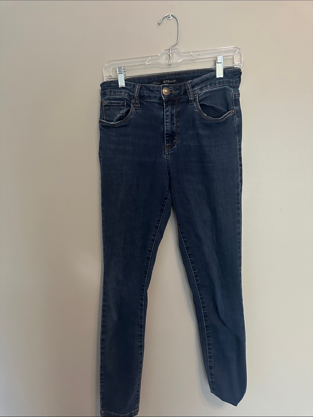 STS Blue Skinny Jeans in Dark Blue Wash
